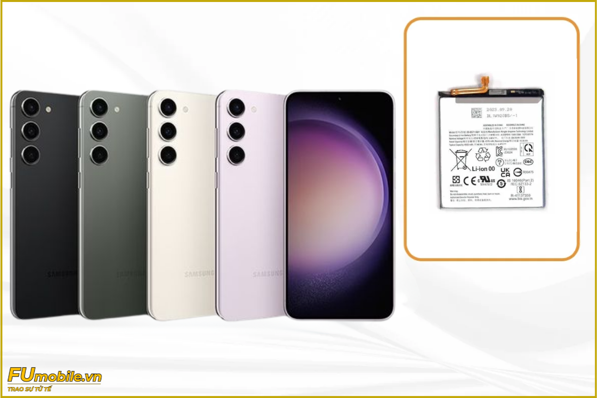 Thay pin Samsung Galaxy S23 Plus chính hãng, giá rẻ