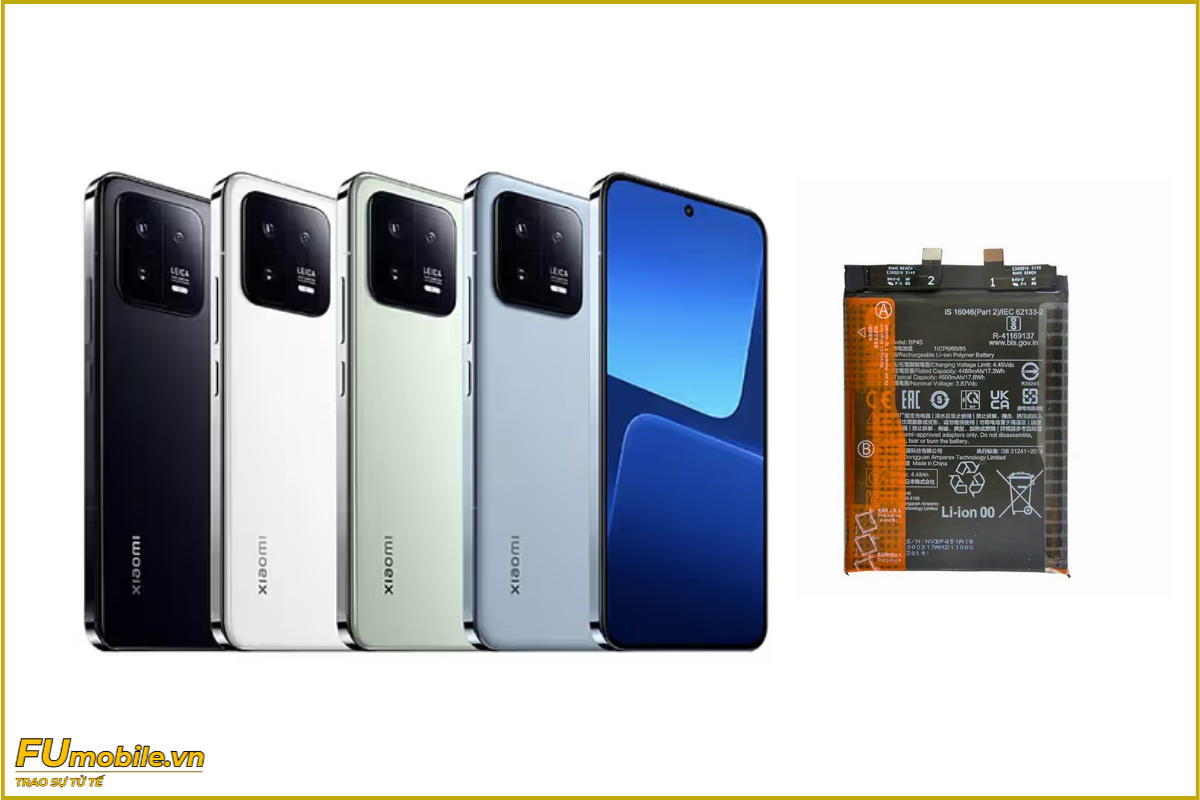 Thay pin Xiaomi 13 Pro chính hãng, giá rẻ