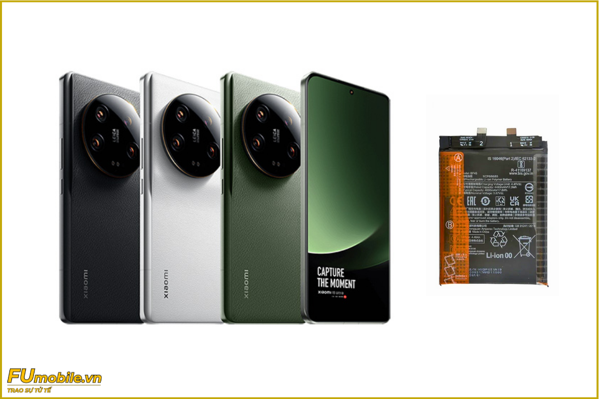 Thay pin Xiaomi 13 Ultra chuyên nghiệp, giá rẻ