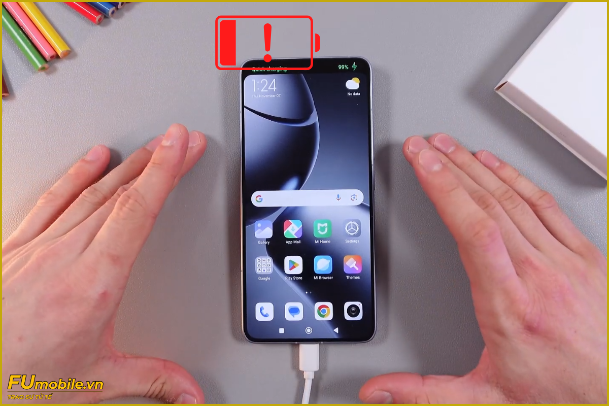 Xiaomi 14T Pro pin chai, sạc lâu đầy